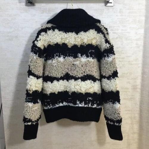 High Quality Jacket Women 2021 Runway Fashion Long Sleeve Women wool cashmere coat