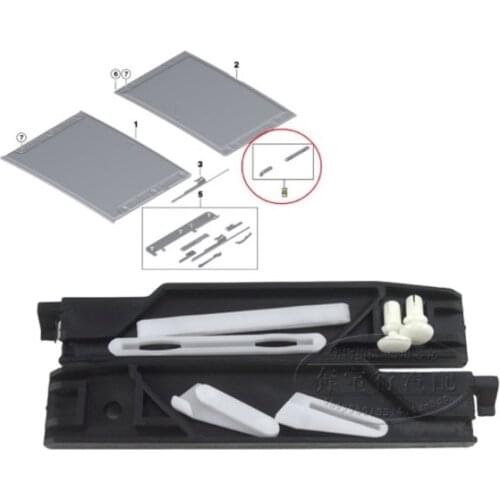 1 set for BMW X3 X5 E70 E83 E53 sunroof sun visor clip slider accessories repair kit 54137155683