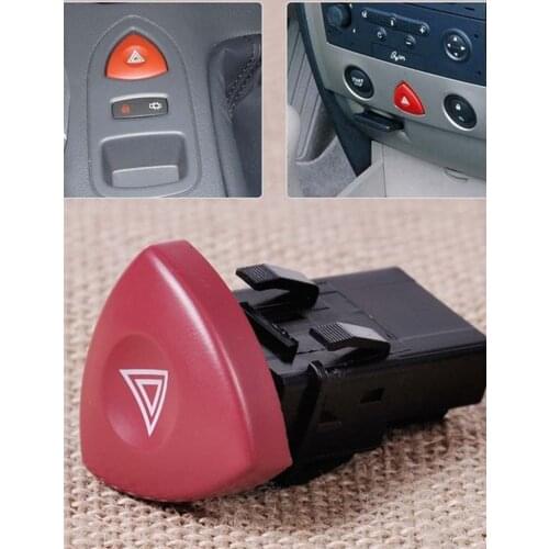 2021 Emergency Hazard Flasher Warning Light Switch For Car Master Trafic II Vauxhall Car Accessories