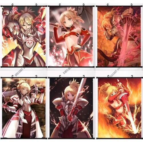 5D DIY Diamond Painting Japanese Anime Cross Stitch Kits Diamond Embroidery Game Fate Mosaic Art Picture Home Decoration Gift