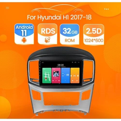 Autoradio Smart Car Radio for Hyundai Grand Starex H1 2015 2016 2017 2018 support Bluetooth RDS SWC Carplay Accessories Frame