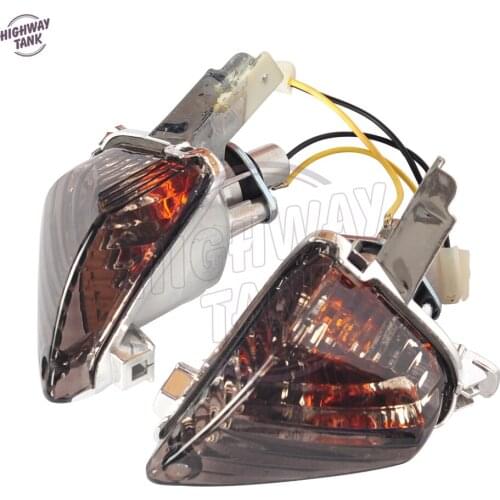 Smoke Motorcycle Turn Indicator Signal Lens Winker Case for SUZUKI GSXR600 GSX-R750 2008-2010 K8
