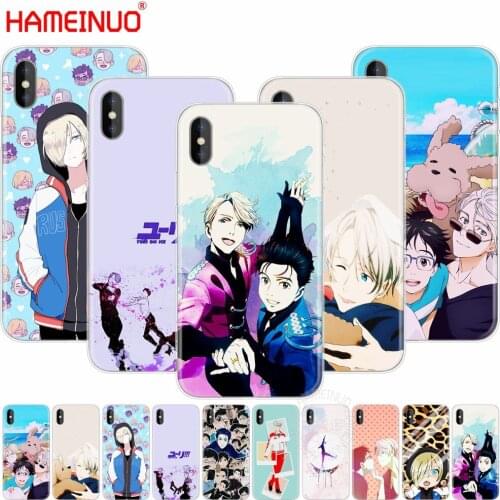 HAMEINUO yuri on ice history maker cell phone Cover case for iphone X 8 7 6 4 4s 5 5s SE 5c 6s plus