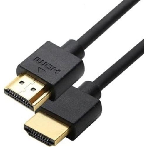 HDMI Cable 24 Carat Gold Plated Thin Square Head 17.8 GBPS Cable HDMI Version 2.0 HDM High Speed Ethernet 7.5m 10m Length