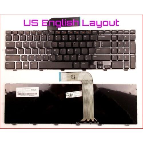 New Laptop Keyboard US English Version For Dell Inspiron 15R N5110 5110 M5110 04DFCJ
