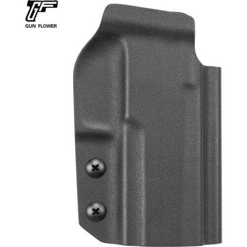 Gunflower OWB Pancake Gun Pouch Kydex Holster with Belt Loop Attachment for Sig P320