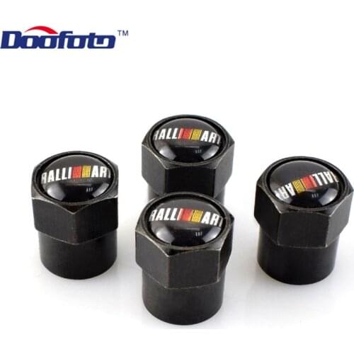 Metal Auto Caps Case For Mitsubishi RalliArt Lancer Ralli Art 10 Asx Car Emblems Badge Accessories Car Styling Logo 4pcs