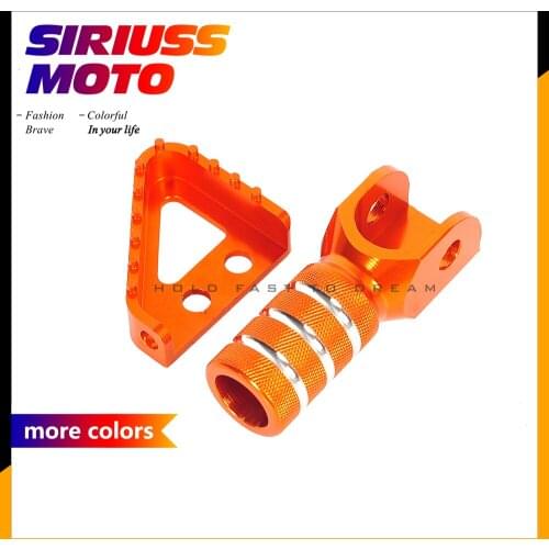 CNC Motorcycle Gear Shifter Shift Lever Tip Rear Brake Pedal Step Set For EXC EXCF EXCW 125 200 250 300 450 500