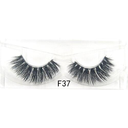 10style Mink Eyelashes Invisible Band Lashes Natural 3D Mink False Eyelash Full Strip Transparent band Eyelashes extension F37