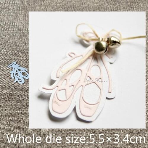 New Design Craft Metal stencil mold Cutting Dies Ballet shoes decoration scrapbook die cuts Album Paper Card Craft Embossing