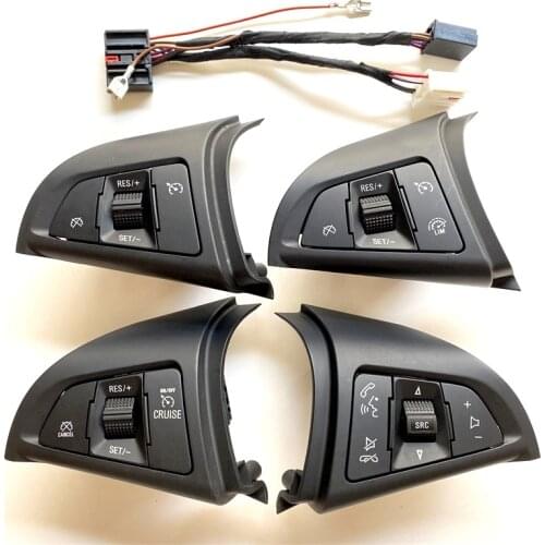 SKTOO For Chevrolet Cruze 2009-2014 Cruise switch multifunction steering wheel switch the volume button switch Bluetooth