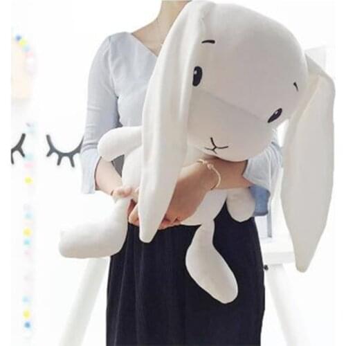 30/50CM Cute Stuffed Rabbit Plush Toys Soft Bunny Rabbit Doll Baby Sleep Pillow Cushion Kids Animal Toy Birthday Christmas Gift