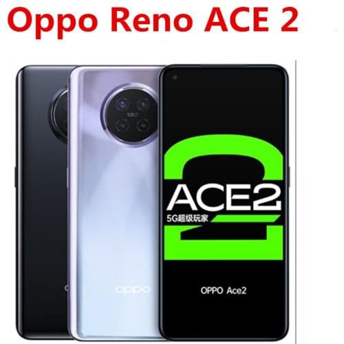 Stock Oppo Reno Ace 2 5G Smart Phone 6.55" 90HZ 12GB RAM 256GB ROM 48.0MP 65W Super VOOC Qi Snapdragon 865 Android 10.0 5G Phone