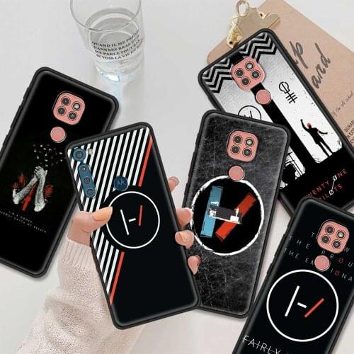 Twenty One Pilots 21 Phone Case For Moto G9 G8 Play Plus G60 G50 G40 G30 Fusion G20 G10 Power one Fusion G8 Power Llte E6S
