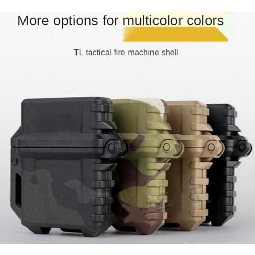 Tactical Universal Lighter Case for Zippo Torch Lighter Insert Detachable Waterproof Case for Candle Hiking Camping Outdoors