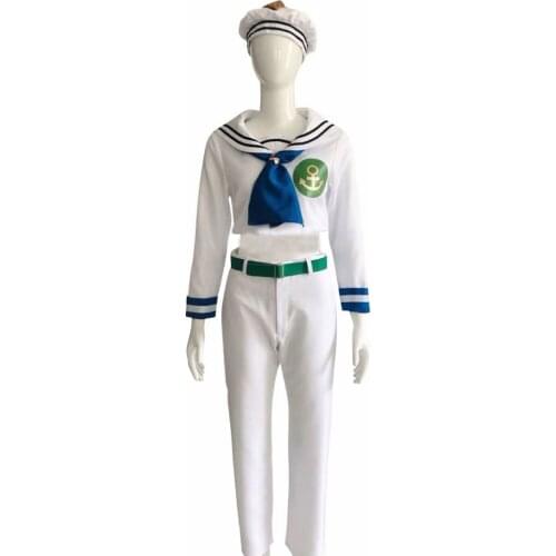 2020 JoJos Bizarre Adventure Josuke Higashikata Cosplay Costume Halloween Uniform Outfit Customize Any Size