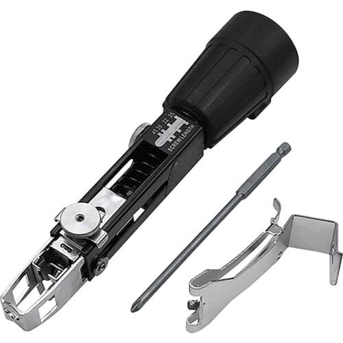 Automatic Chain Nail Gun Adapter Screw Gun Nozzle Adapter Nail Bracket Chain Nails Kit for Electric Drill Woodworking Tool #W0