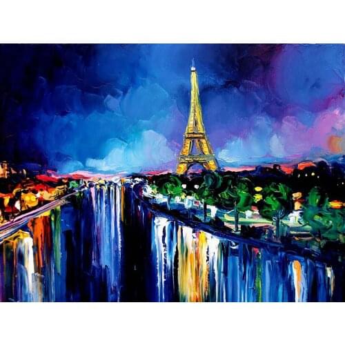 Diamond painting 5D diamond DIY landscape cross stitch full circle embroidery color handmade home room wall decoration gift