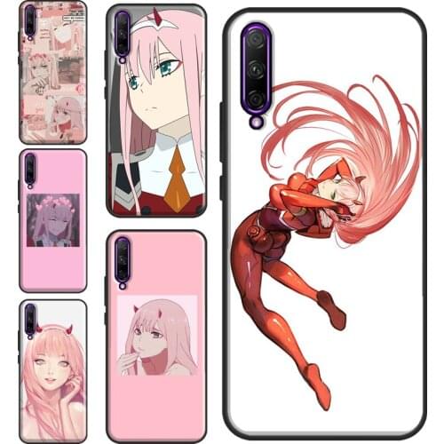 Anime Zero Two Case For Huawei Y9S Y5P Y7A Y6P 2020 Y3 II Y5 Y6 Y7 2017 2018 Y9 2019 Nova 5T 3i 2i Cover