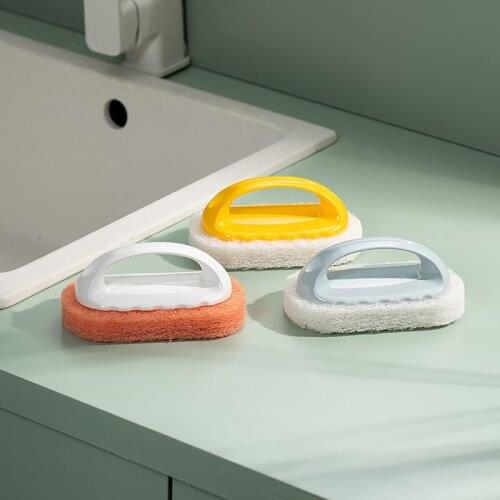 Cleaning Brush Strong Decontamination Bath Brush Sponge Eraser Cleaner Sponges For Kitchen Bathroom Cleaning Tools