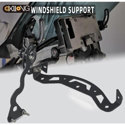 For BMW R1250GS Adventure 2018 2019 2020 Windshield Support Holder Windscreen Strengthen Bracket Kits GS1250 R 1250 GS Adventure