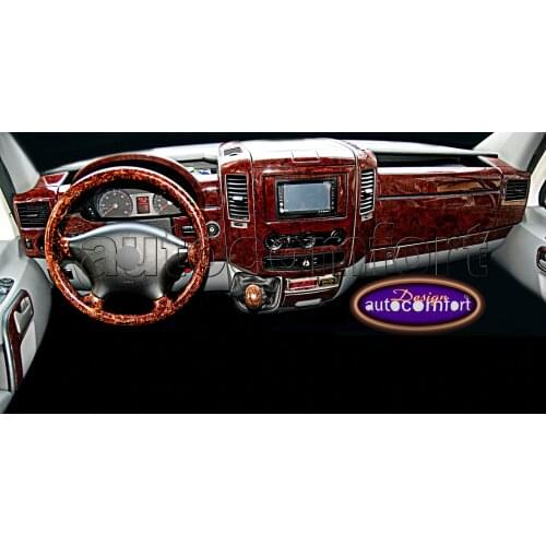 For Mercedes Sprinter,VW Volt CRAFTER 2006-2017 W906 Full Set Dashborad Kit, Interior Stickers, Torpedo Cover, Car Accessories