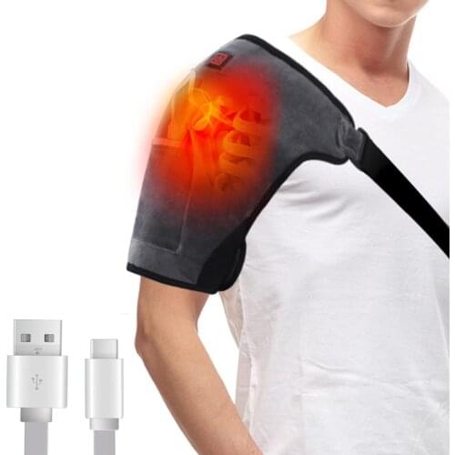 COMFHEAT Shoulder Electric Heating Pads for Medical Purposes Adjustable Hot therapy packs Pain Relief Heating Pad for Shoulder