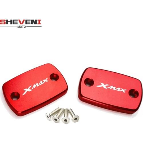 1 pair For YAMAHA XMAX 300 XMAX300 2017 2018 2019 Motorcycle Accessories Front Brake Fluid Reservoir Tank Cover Cap