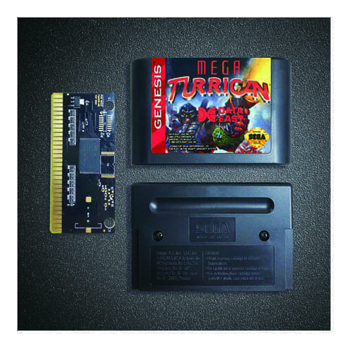 Mega Turrican - 16 Bit MD Game Card for Sega Megadrive Genesis Video Game Console Cartridge