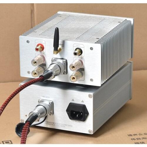 Breeze New Thick Film Desktop HIFI Amplifier STK426-530 Split Fever High-power Bluetooth 5.0 2X100W 110/220V Optional Nobsound