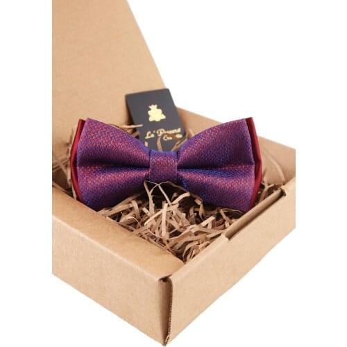 Orange Sand Pattern Bowtie P1616