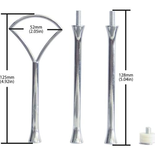 Cake Stand Handles, Cake Stand Fittings, 3-Tier 100pcs fans