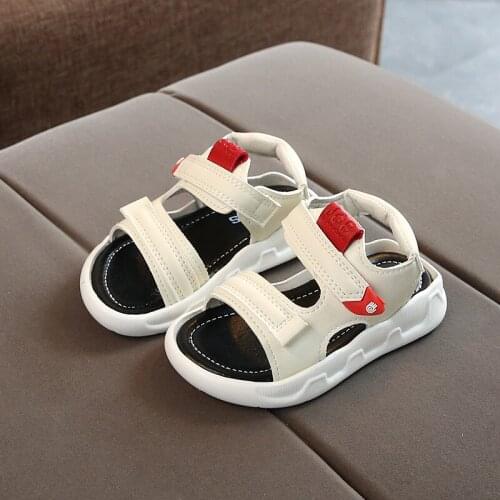 2021 Kids Girls casual Sandals Summer New Non-slip Beach Shoes Open Childrens Sandals Wild Boys Student Childrens Shoes