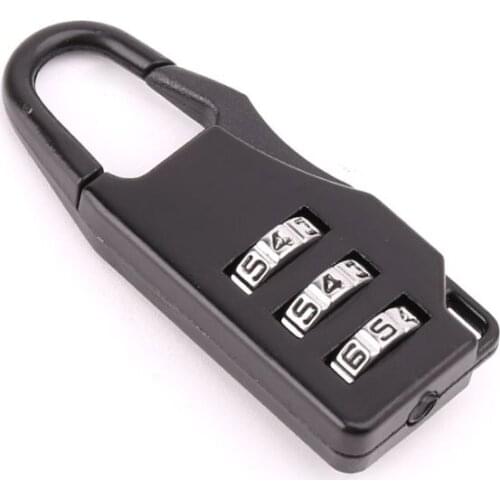 Swiss Cross Symbol Combination Safe Code Mini Padlock Luggage Travel Number Lock