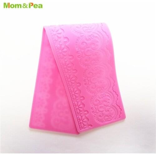 YS8068 Lace Pad Silicone Mold Sugar Paste Fondant Cake Decoration 3D Mould