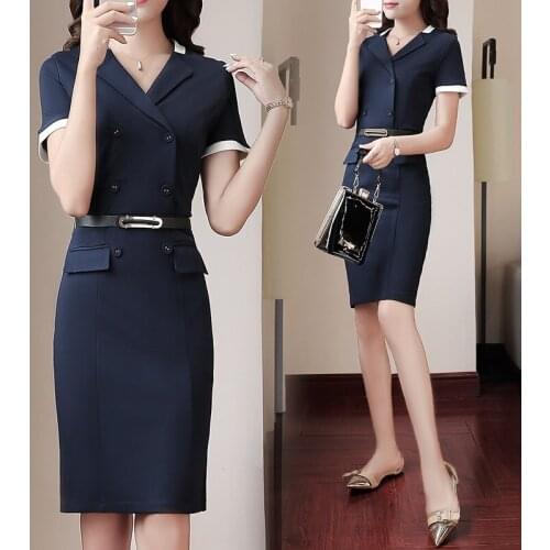 Office Dresses Ladies 2019 DD2053