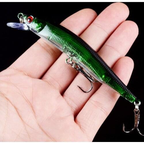 1Pcs Laser Minnows Fishing Lure 10cm 8.5g japan wobblers Artificial hard swimbait Crankbait Bass carp Pesca Fishing tackle