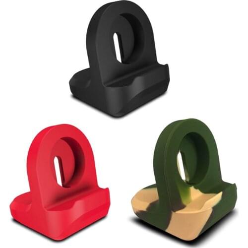 1Pc Silicone Charge Stand Holder Station Dock For Apple Watch Series 1/2/3 42mm 38mm Charger Cable Charger Stand