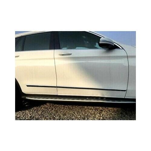4* ABS Chrome Side Door Body Molding Cover Trim For Mercedes Benz GLC 2015-2019