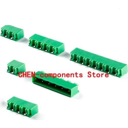 5pcs KF2EDGVC-7.62-2/3/4/5/6/7/8P straight pin socket 7.62mm pitch pluggable terminal block