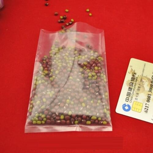 7X10CM 12C Transparent flat pocket PE high pressure flat bag plastic bag 100PCS