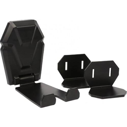 Black Metal Foldable MTB Bike Road Bicycle Wall-mounted Wall Hook Holder Storage Rack Hanger General Bicycle Equipment Supplies