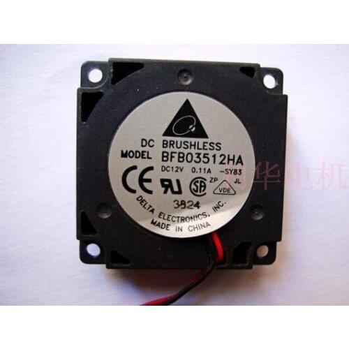 Delta 35*35*10mm 3.5cm BFB03512HA DC 12V 0.11A 2-line 3D printer blower cooling fan