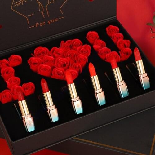 Girl Girlfriend Woman Lover Couple Darling Her Anniversary Rose Romantic Wife I love you Flower Mother Valentines Day Gift Box U