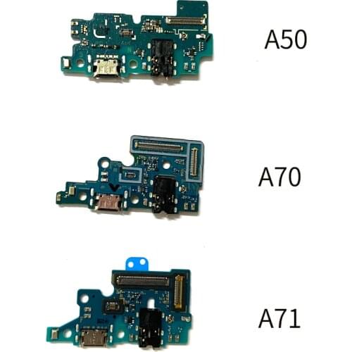 Original For Samsung Galaxy A10 A20 A30 A40 A50 A60 A70 A80 A51 A71 USB Charging Dock Connector Port Board Flex Cable