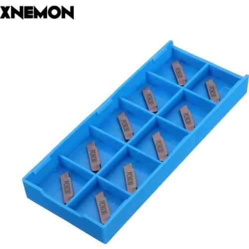 10pcs/set Carbide Inserts MGMN200-G LDA Insert for Lathe Grooving Cutting Tool