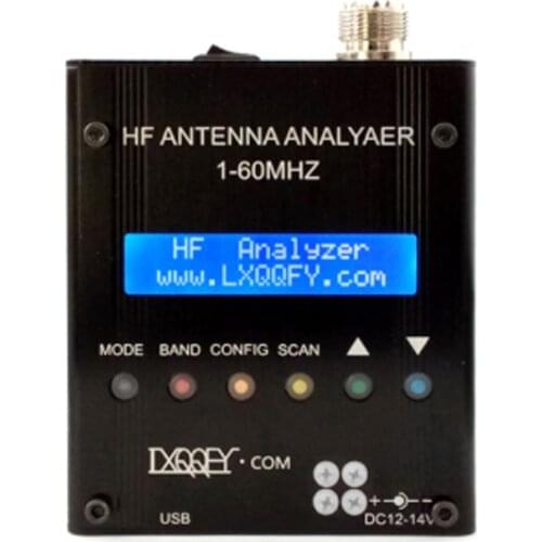 MR300 Digital Shortwave Antenna Analyzer Meter Tester 1-60M For Ham Radio High Precision Meter Antenna Analyzer Tester