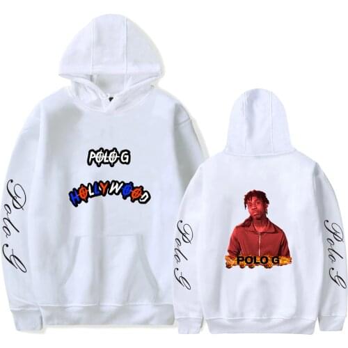 2020 New Rapper Polo G Taurus Tremani Bartlett Album 3D Print Autumn white Hooded Sweatshirt Men/Women Fashion Clothes Tops