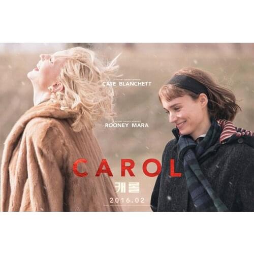 L0100 Carol Movie Silk Fabric Poster Art Decor Indoor Painting Gift