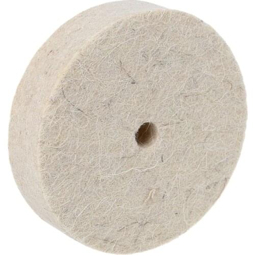 Wool Felt Polishing Buffing Grinding Wheel Polisher Disc Pad Rotary Tool 76x20mm